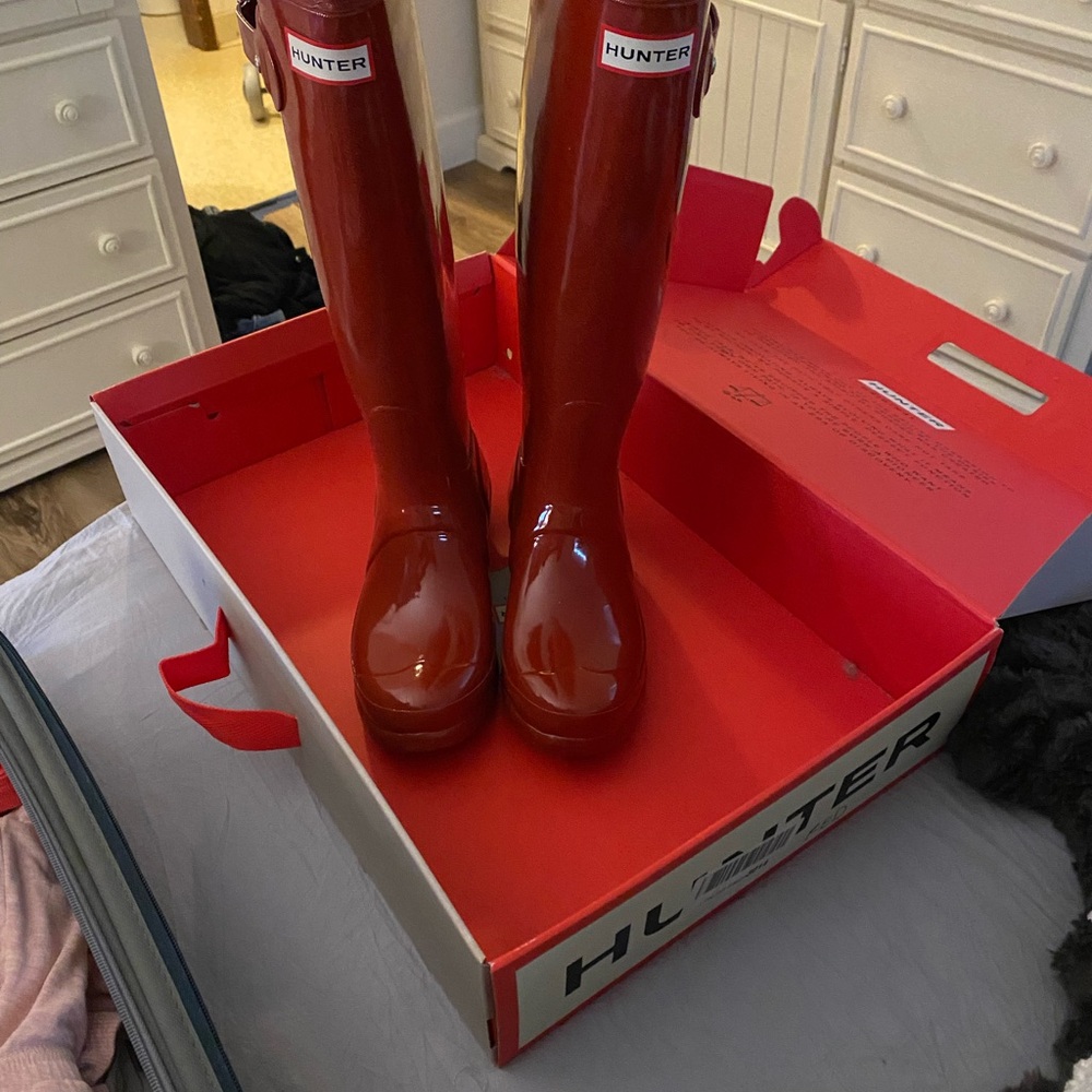 Hunter Red Rain boots